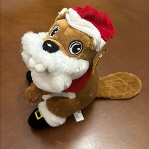 Buccee’s Christmas Santa Holiday Beaver Plush